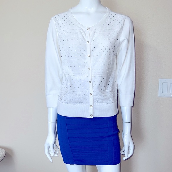 White House Black Market, cardigan size M - Picture 2 of 5